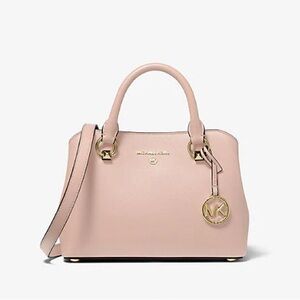 Michael Kors Edith Small Leather Satchel Bag